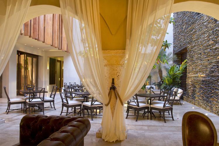 Lobby of the bastión luxury hotel Bastion Luxury Hotel Cartagena
