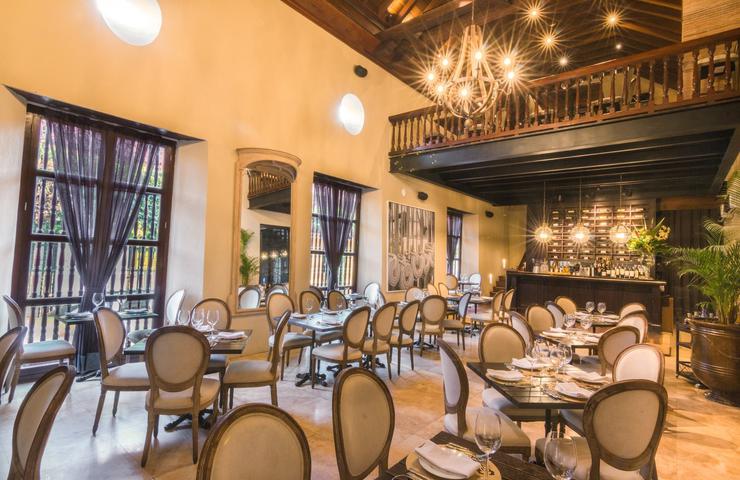 El gobernador restaurant Bastion Luxury Hotel Cartagena