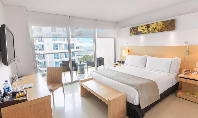 Standard double bed rooms  Sonesta Cartagena