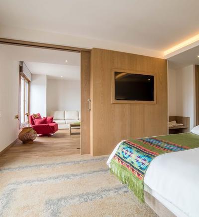 Master suite with jacuzzi Biohotel Organic Suites Bogota