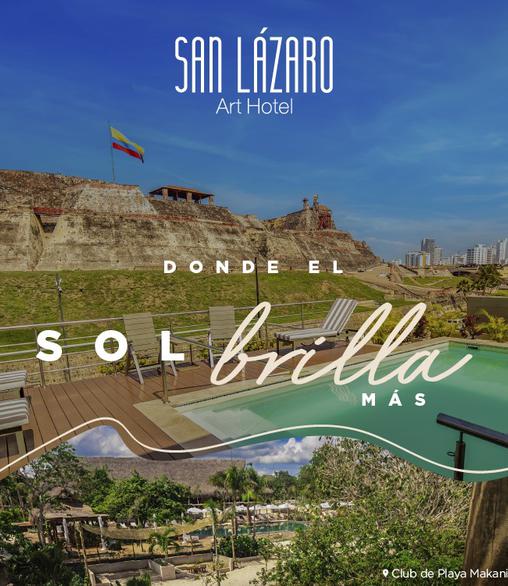 Buen viento y buena mar  San Lazaro Art Hotel Cartagena