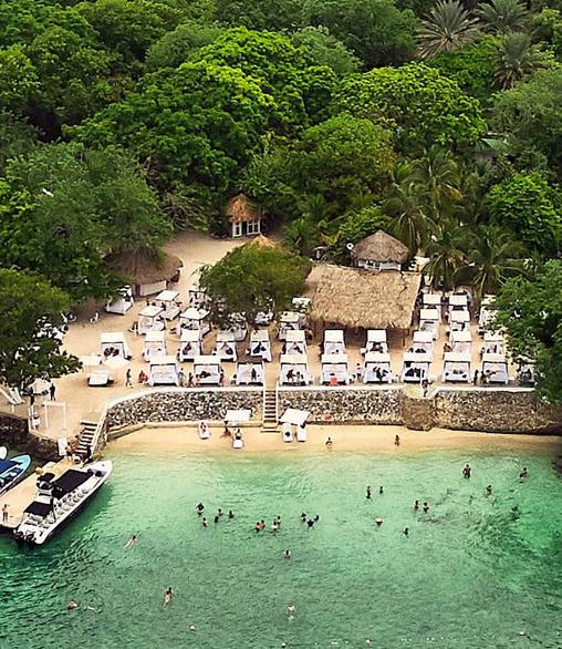Bora bora vip beach club Sonesta Hotel Cartagena