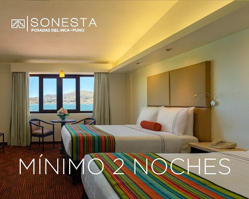 Minimum 2 nights Sonesta Hotel Posadas del Inca Puno