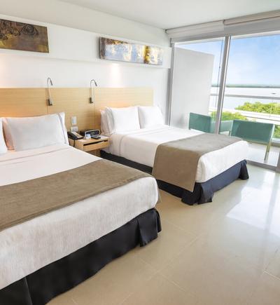 Standard two double bed room Sonesta Hotel Cartagena
