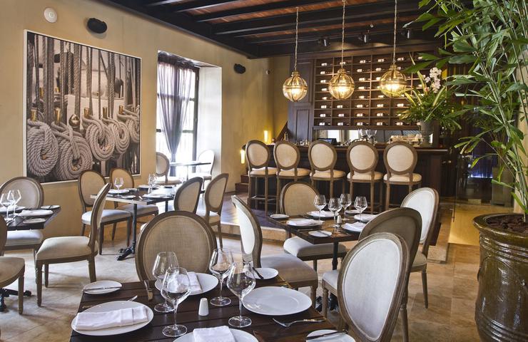 El gobernador restaurant Bastion Luxury Hotel Cartagena