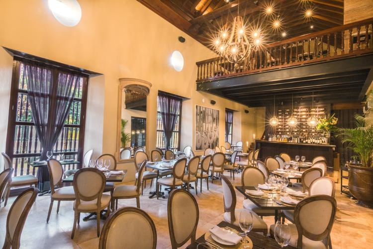 El gobernador restaurant at bastión luxury hotel Bastion Luxury Hotel Cartagena