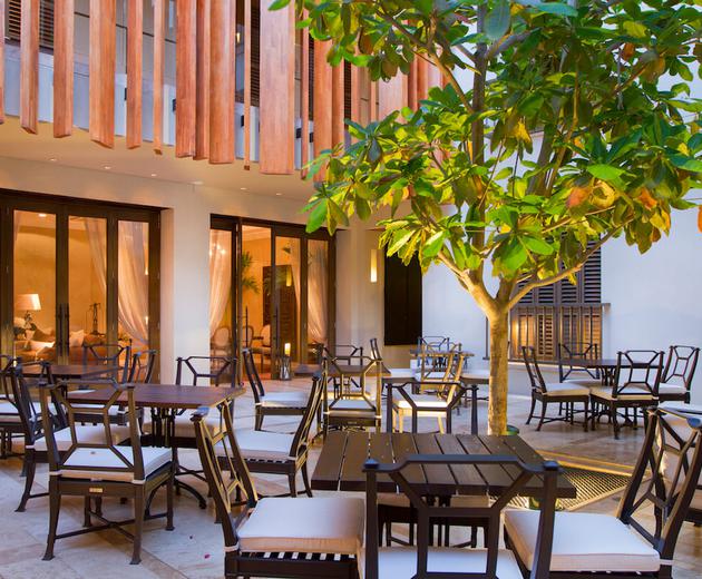 El gobernador patio Bastion Luxury Hotel Cartagena