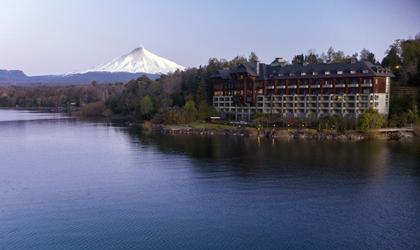 Panoramic view Park Lake Luxury Hotel Villarrica