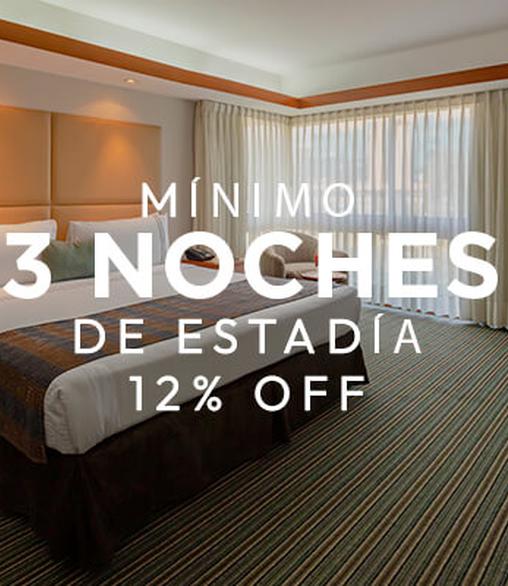12% Off Minimun 3 Night Stays GHL Hotels