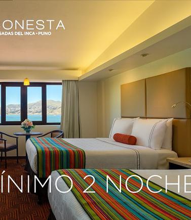 Minimum 2 nights Sonesta Hotel Posadas del Inca Puno