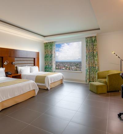 Twin room - 2 double beds GHL Hotel Grand Villavicencio