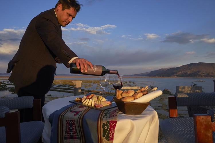 Romantic dinner  GHL Lago Titicaca Puno